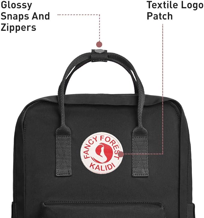 KALIDI Casual Laptop Backpack 15 Inches Classic Camping Rucksack Travel Outdoor - Image 2