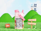 12 oz Kids Insulated Water Bottle - Image 2