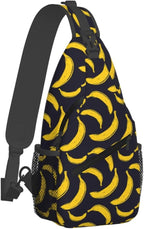 Pop Art Banana Sling Bag For Women Men Fashion Fruits Print Backpack Crossbody - Image 2