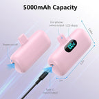 Mini Portable Charger for iPhone, Upgraded 5000mAh PD Fast Charging Battery Pack - Image 4