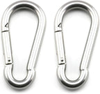 heyous 2 Set M8 Suspension Ceiling Wall Mount U Hook Anchor Hanger Stainless - Image 3