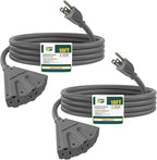 EP 2 Pack 10 Ft Outdoor Extension Cord by ENERGYPRO