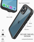 for iPhone 12 Pro Max Case Waterproof | Shockproof Dust Proof Phone Case Cover - Image 3