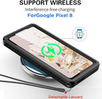 AICase for Google Pixel 8 Case Waterproof Clear Built-in Screen Protector - Image 6