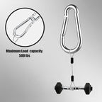 Heavy Duty Spring Snap Hook Carabiners Bulk, 500LB Capacity - Image 3