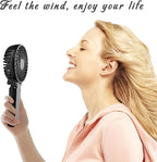 HandFan 5200mAh Portable Fan Handheld, 6 Speeds Hand Held Fan 180° Foldable - Image 2
