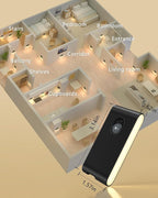 WILLED Motion Sensor Night Lights, Wireless Stair Lights Indoor, Battery - Image 7