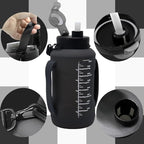 64oz Foldable Silicone Water Bottle - Image 3