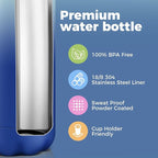 Volhoply 17oz Insulated Water Bottles MultiPack, BPA Free Water Bottle - Image 4