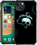 for iPhone 14 Plus Case, Skeleton Winding Snake Pattern Graphic Design Girl Boy by FKBRCL4U