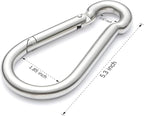 sprookber Stainless Steel Spring Snap Hook Carabiner - Image 2