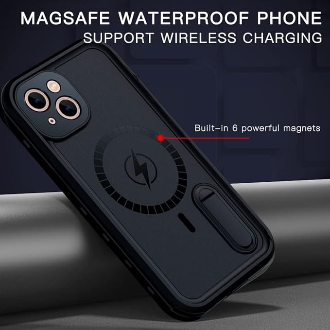 Omio for iPhone 13 Waterproof Case Compatible - Image 3
