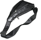 Hebetag Leather Crossbody Sling Bag - Image 5