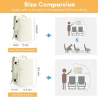 Taygeer Large Travel Backpack, 17 inch Laptop Backpack - Image 7