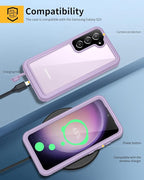 Lanhiem for Samsung Galaxy S23 Case, IP68 Waterproof Dustproof Case - Image 6