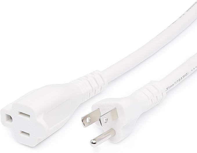 Amazon Basics Indoor Extension Cord, 3 Prong Outlet Extender Power Cord - Image 3