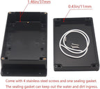 Project Box ABS Black Electrical Boxes IP65 Outdoor Waterproof Box Electronic - Image 5