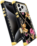 for iPhone 17 Pro Max Case Luxury Golden Decoration - Image 3