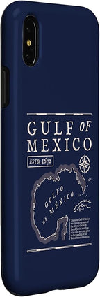 Gulf of Mexico 1672 Historic Map Case - Image 3
