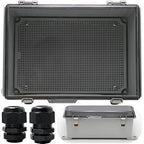 MAKERELE Outdoor Junction Box ABS Plastic Waterproof Universal Electrical by MAKERELE