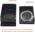 Project Box ABS Black Electrical Boxes IP65 Outdoor Waterproof Box Electronic - Image 5
