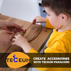 TECEUM Reflective Paracord Rope 1000 – 1000ft/200ft/100ft/50ft – 40+ Colors – - Image 7