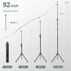 Sensyne 92" Cell Phone Tripod, Selfie Stick Tripod - Image 4