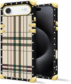 for iPhone 17 Air Case Luxury Golden Decoration - Image 2