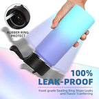 Volhoply 18oz Insulated Water Bottle Bulk 2 Pack, Kids Stainless Steel Water - Image 6