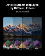 TELESIN Lens Filter Set for DJI Action 5 Pro Action 4 Action 3 Camera - Image 3