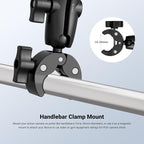 NEEWER Motorcycle Bicycle Handlebar Clamp Holder Magnetic Car Mount Accessories - Image 4