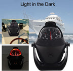 Marine Compass for Boat LED Light Navigation Pivoting Electronic Automotive - Image 5