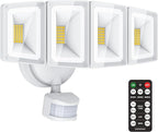 USTELLAR 100W 10000LM LED Security Lights Motion Sensor Outdoor, Remote Control by Ustellar