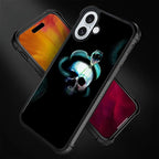 for iPhone 16 Case, Skeleton Winding Snake Pattern Graphic Design Girl Boy Soft - Image 4