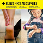 EVERLIT CARE Travel Essential Medicine First Aid Kit I Bonus Medical Supplies I - Image 4