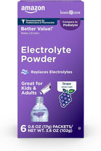 Amazon Basic Care Electrolyte Powder Packets by AmazonBasicCare