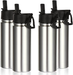 Volhoply 18oz Insulated Water Bottle Bulk 4 Pack, Kids Stainless Steel Water by LiveFully%EF%BC%8CDrinkFreely%E2%80%94KeepGoingwithVolhoply%EF%BC%81