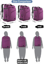 MATEIN Travel Backpack for Women, Expandable Flight Approved Carry on Backpack - Image 4