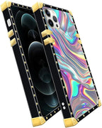 Compatible with iPhone 11 Pro Max Case, Holographic Abstract Iridescent - Image 3