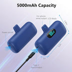 Mini Portable Charger for iPhone, Upgraded 5000mAh PD Fast Charging Battery Pack - Image 4