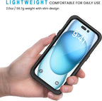 Lanhiem for iPhone 15 Case, IP68 Waterproof Dustproof Shockproof for iPhone 15 - Image 4