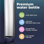 Volhoply 17oz Insulated Water Bottles MultiPack, BPA Free Water Bottle - Image 4