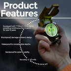 Cammenga Official US Military Tritium Lensatic Compass, Accurate Waterproof - Image 7