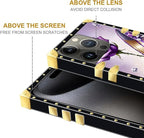 Compatible with iPhone 16 Pro Case, High Heeled Purple Diamond Rose Luxury - Image 6