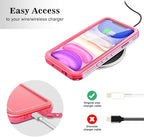 SPORTLINK Waterproof Case for iPhone 11, Full Body Heavy Duty Protection Full - Image 4