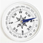 ADROIT Hikers Compass | 0.75", Key Ring | Accurate Navigation - Image 2