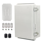Waterproof Electrical Box with Mounting Plate, IP67 Junction Box Stainless by YETLEBOX