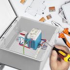 Waterproof Electrical Box Junction Box Weatherproof IP67 ABS Plastic Enclosure - Image 5