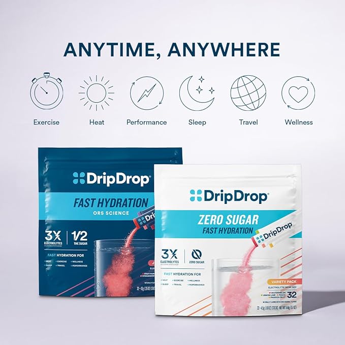DripDrop Sugar Free Hydration Packets - Image 3