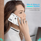 FANXI Minimalist Airplane Travel Map Phone Case Compatible - Image 6